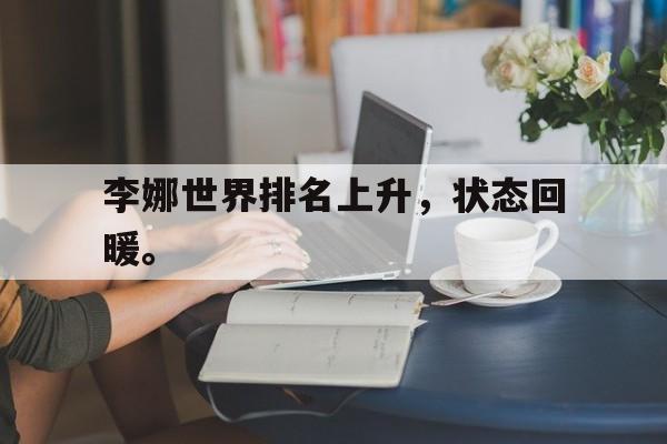 开云线上软件-李娜世界排名上升，状态回暖。